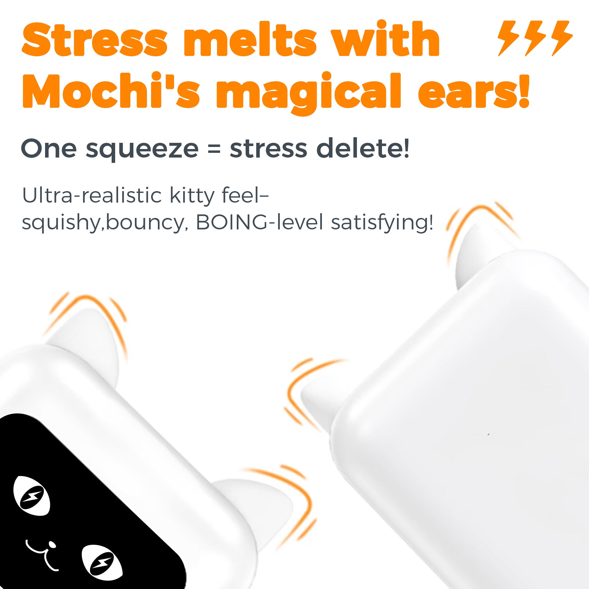 TESSAN PD65W GaN Fast Charger 1.5 Meter USB Station, Cute Cat Design Multi-Port Wall Charger